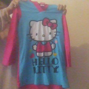 Hello Kitty Pajama hoodied shirt.